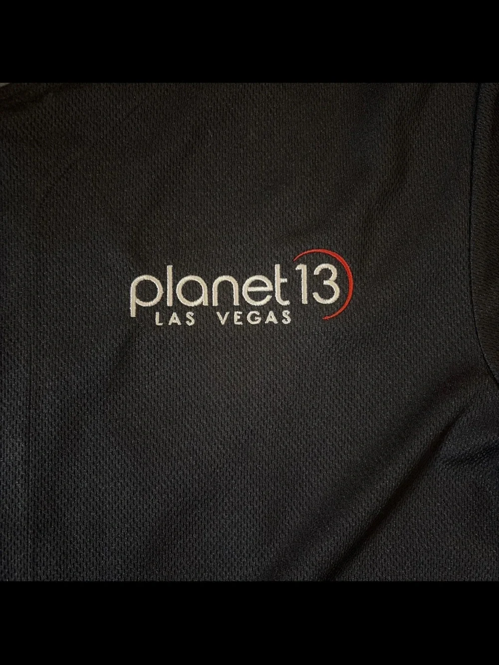 Black 'Planet 13' Graphic Baseball Jersey Las Vegas Nevada